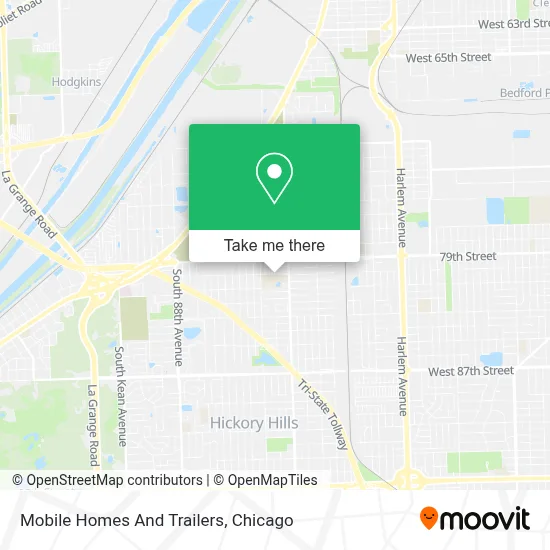Mobile Homes And Trailers map