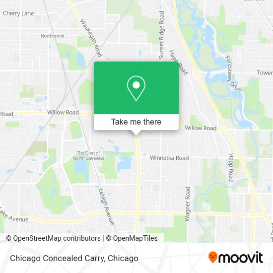 Chicago Concealed Carry map