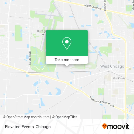 Elevated Events map
