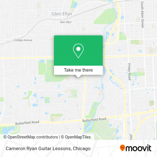 Cameron Ryan Guitar Lessons map