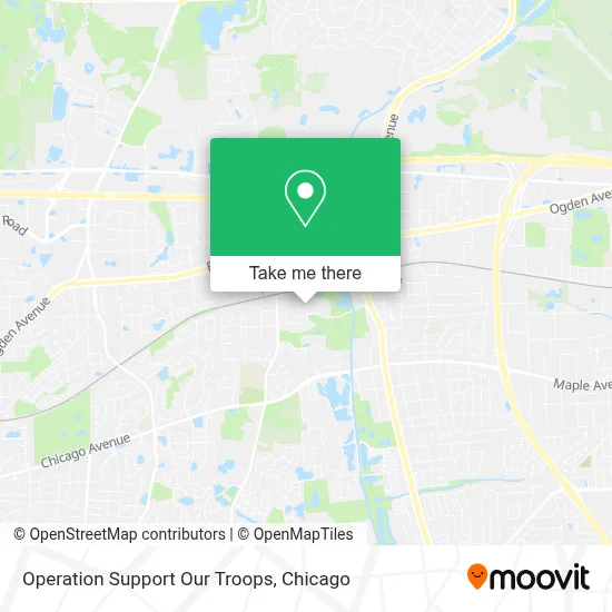 Operation Support Our Troops map