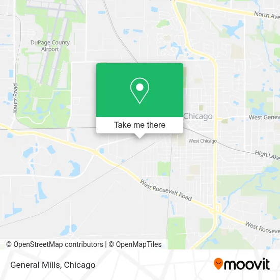General Mills map