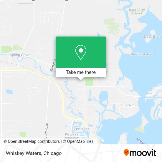 Whiskey Waters map