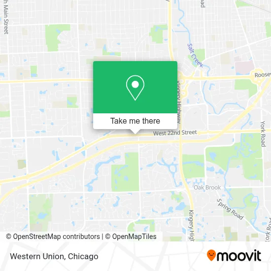 Western Union map