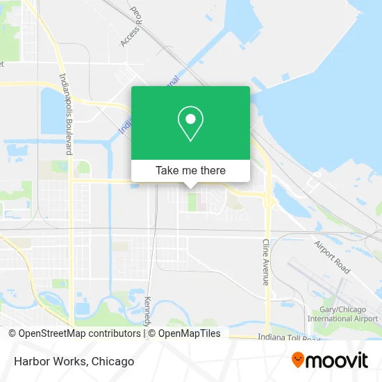 Harbor Works map