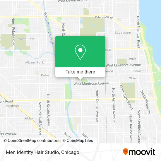 Men Identity Hair Studio map