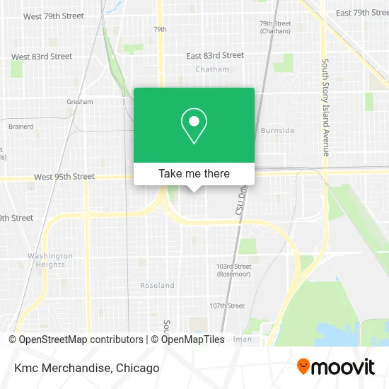 Kmc Merchandise map