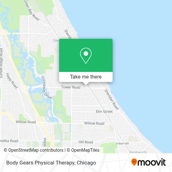 Body Gears Physical Therapy map