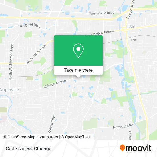 Code Ninjas map