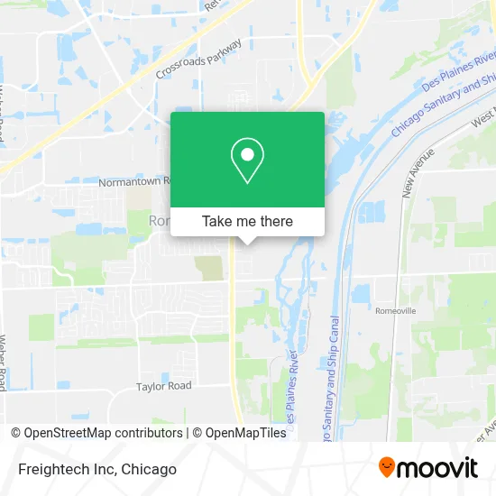 Freightech Inc map