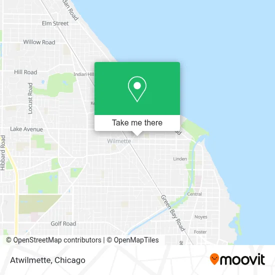 Atwilmette map