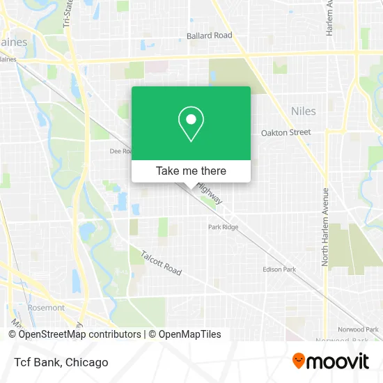 Tcf Bank map