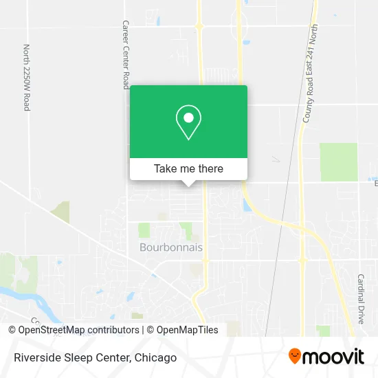 Riverside Sleep Center map