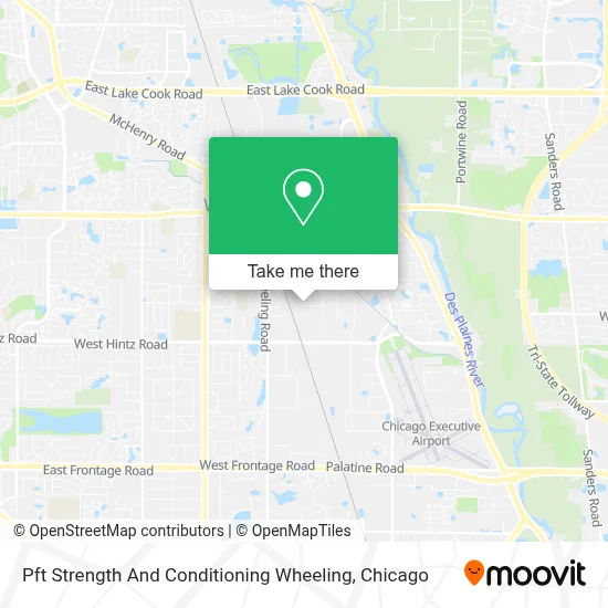 Pft Strength And Conditioning Wheeling map