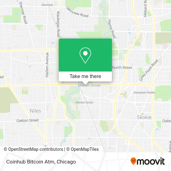 Coinhub Bitcoin Atm map