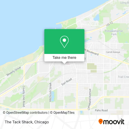 The Tack Shack map