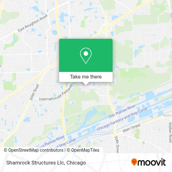 Shamrock Structures Llc map