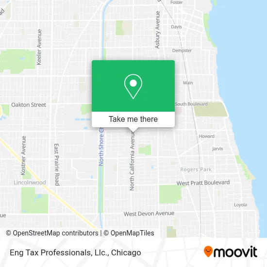Eng Tax Professionals, Llc. map