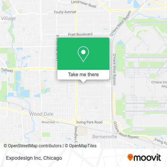 Expodesign Inc map
