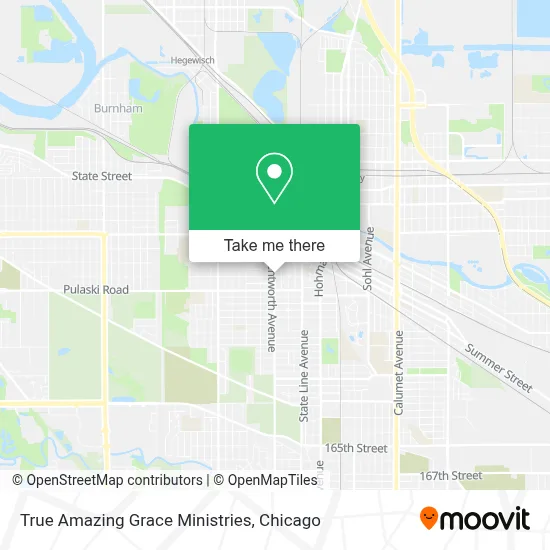 True Amazing Grace Ministries map