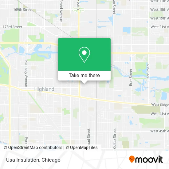 Usa Insulation map