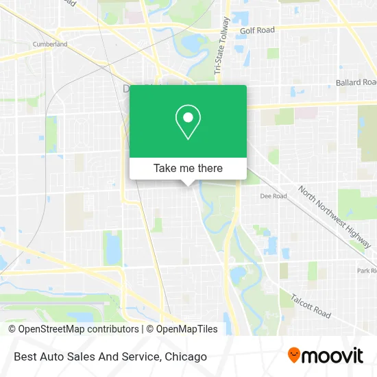 Best Auto Sales And Service map