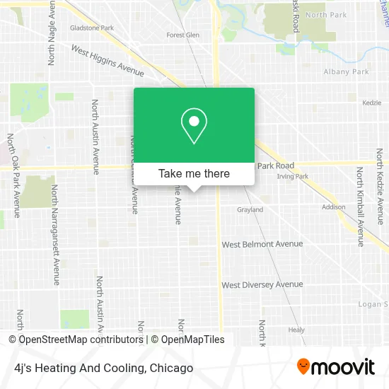 4j's Heating And Cooling map