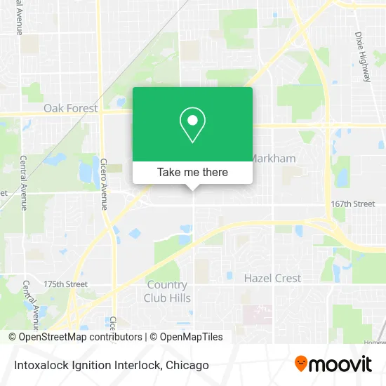 Intoxalock Ignition Interlock map