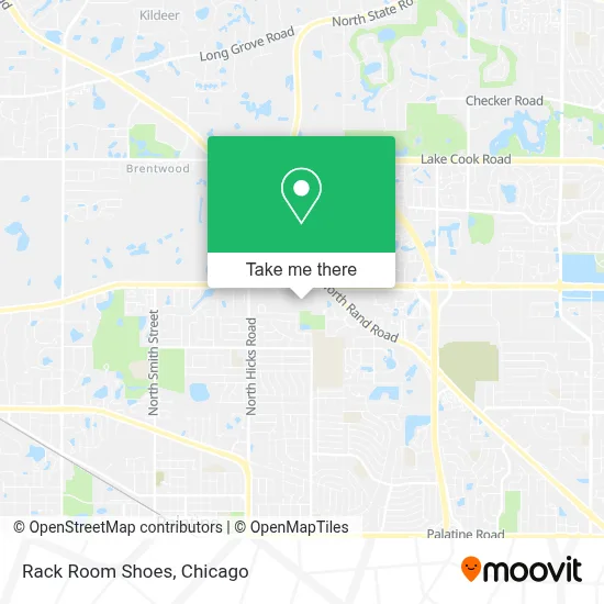 Rack Room Shoes map