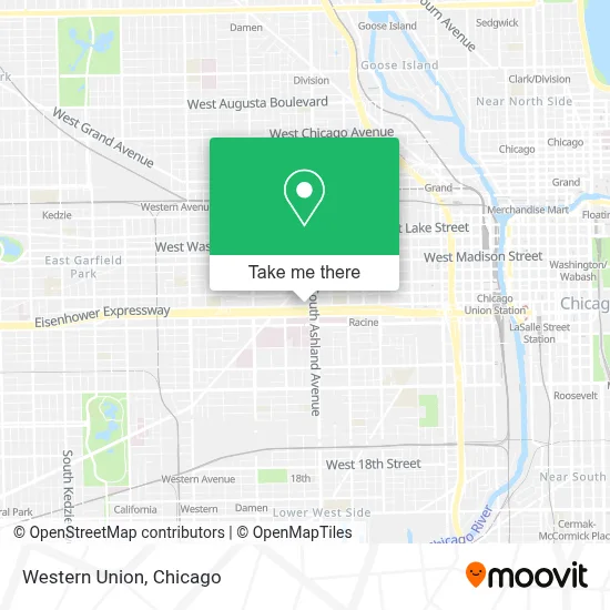 Western Union map