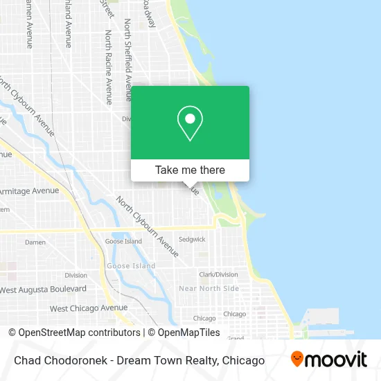 Chad Chodoronek - Dream Town Realty map