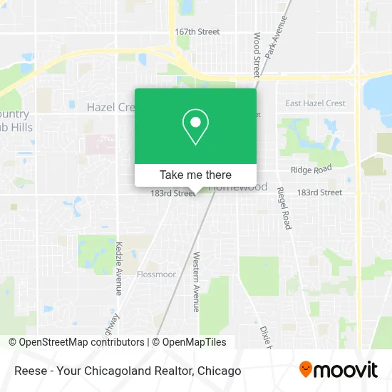 Reese - Your Chicagoland Realtor map
