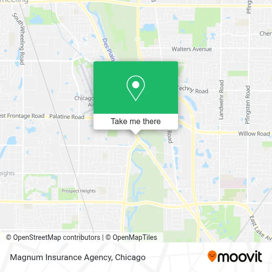 Magnum Insurance Agency map