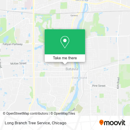 Long Branch Tree Service map