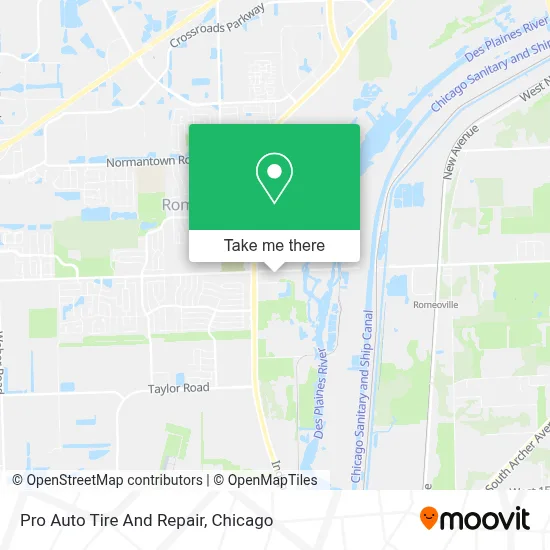 Pro Auto Tire And Repair map