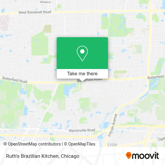 Ruth's Brazilian Kitchen map