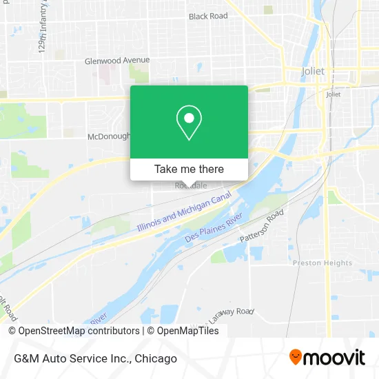 G&M Auto Service Inc. map