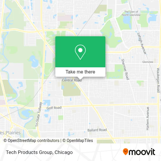 Tech Products Group map