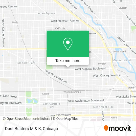 Dust Busters M & K map