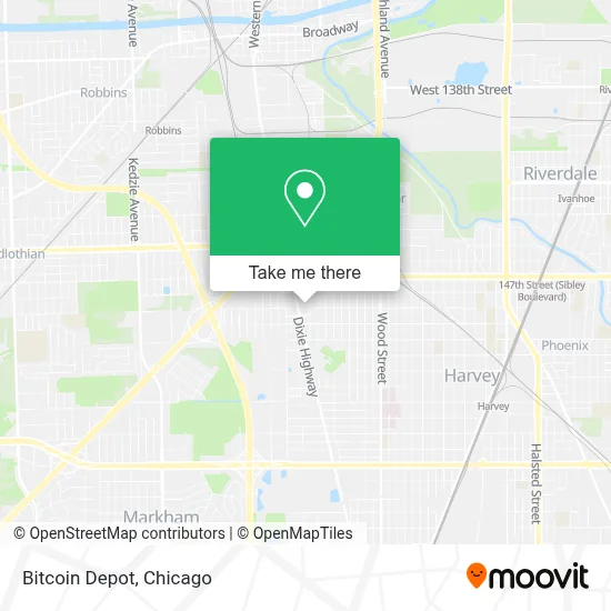 Bitcoin Depot map