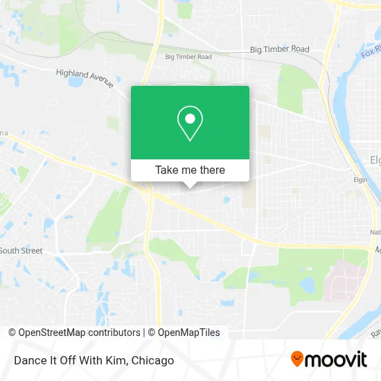 Dance It Off With Kim map