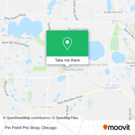 Pin Point Pro Shop map