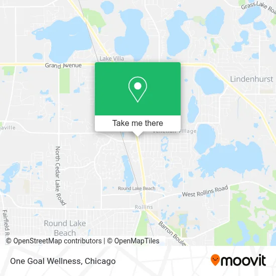 One Goal Wellness map