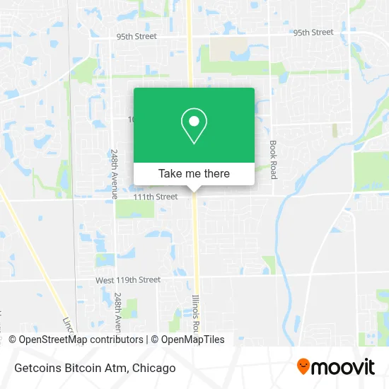 Getcoins Bitcoin Atm map