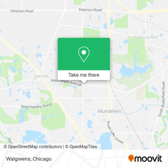 Walgreens map