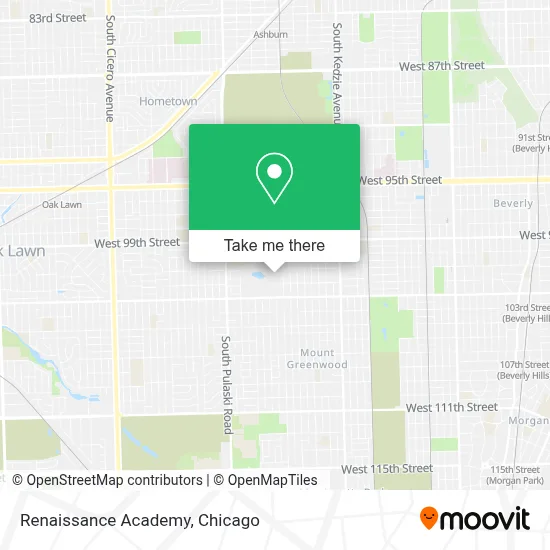 Renaissance Academy map