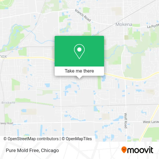 Pure Mold Free map