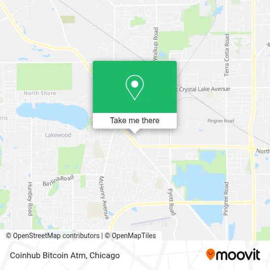 Coinhub Bitcoin Atm map