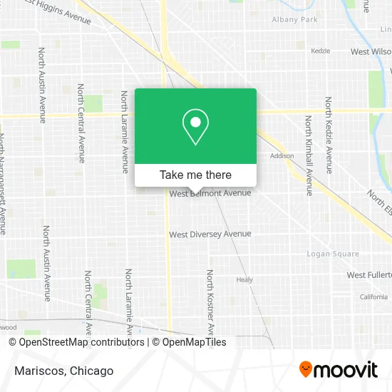 Mariscos map