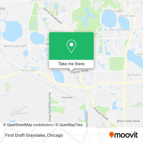 First Draft Grayslake map